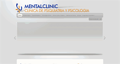Desktop Screenshot of mentalclinic.es
